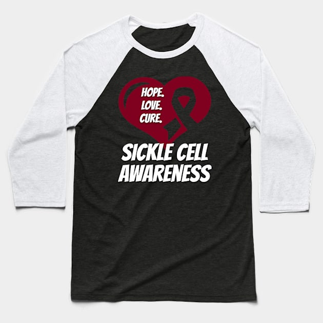 Sickle Cell Baseball T-Shirt by mikevdv2001